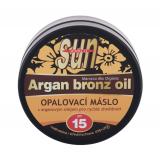 Vivaco Sun Argan Bronz Oil Suntan Butter SPF15 Opalovací přípravek na tělo 200 ml