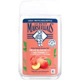 Le Petit Marseillais Extra Gentle Shower Gel Organic White Peach & Organic Nectarine Sprchový gel 250 ml