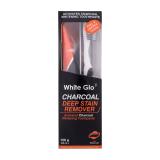 White Glo Charcoal Deep Stain Remover Zubní pasta Set