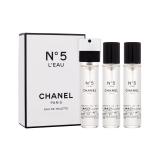 Chanel N°5 L´Eau Toaletní voda pro ženy Náplň 3x20 ml