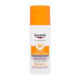 Eucerin Sun Protection Pigment Control Tinted Gel-Cream SPF50+ Opalovací přípravek na obličej pro ženy 50 ml Odstín Light