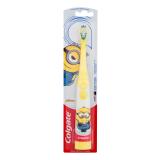 Colgate Kids Minions Battery Powered Toothbrush Extra Soft Sonický zubní kartáček pro děti 1 ks