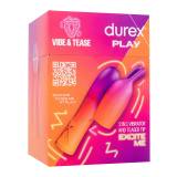 Durex Play Vibe & Tease 2in1 Vibrator & Teaser Tip Vibrátor pro ženy 1 ks