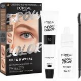 L'Oréal Paris Brow Color Semi-Permanent Eyebrow Tint Barva na obočí pro ženy 1 ks Odstín 7.0 Dark Blond