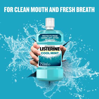 Listerine Cool Mint Mouthwash Ústní voda 250 ml