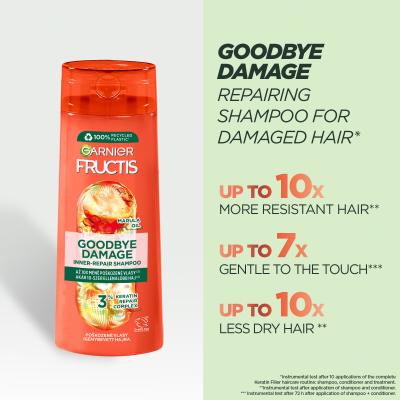 Garnier Fructis Goodbye Damage Repairing Shampoo Šampon pro ženy 400 ml