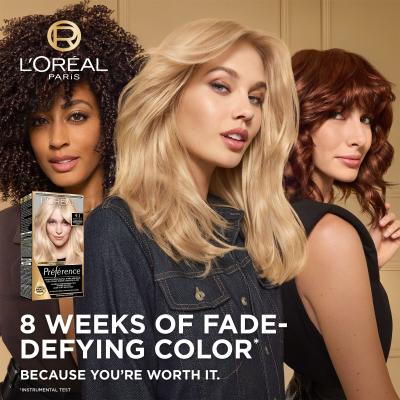 L&#039;Oréal Paris Préférence Barva na vlasy pro ženy 60 ml Odstín 10.21 Stockholm