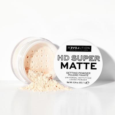 Revolution Relove Super HD Matte Setting Powder Pudr pro ženy 7 g