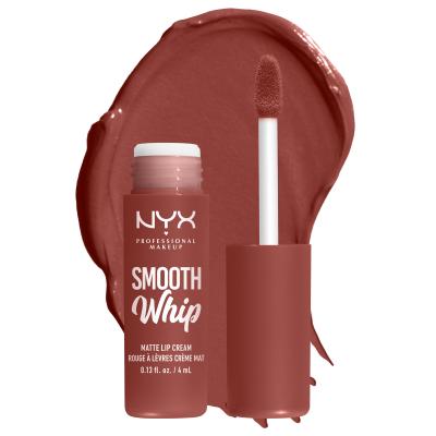 NYX Professional Makeup Smooth Whip Matte Lip Cream Rtěnka pro ženy 4 ml Odstín 03 Latte Foam