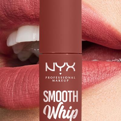 NYX Professional Makeup Smooth Whip Matte Lip Cream Rtěnka pro ženy 4 ml Odstín 03 Latte Foam