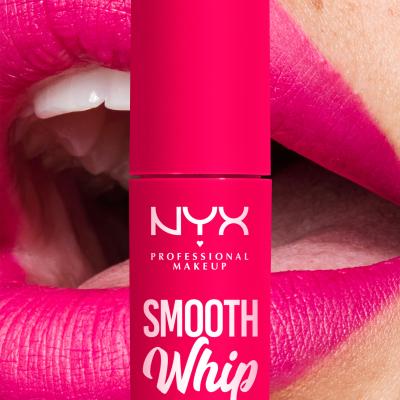NYX Professional Makeup Smooth Whip Matte Lip Cream Rtěnka pro ženy 4 ml Odstín 10 Pillow Fight
