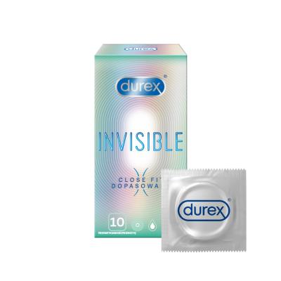 Durex Invisible Slim Kondomy pro muže Set