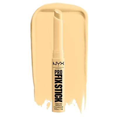 NYX Professional Makeup Pro Fix Stick Correcting Concealer Korektor pro ženy 1,6 g Odstín 0.3 Yellow
