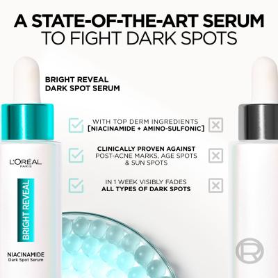 L&#039;Oréal Paris Bright Reveal Niacinamide Dark Spot Serum Pleťové sérum pro ženy 30 ml