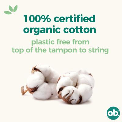 o.b. Organic Mini Tampon pro ženy Set