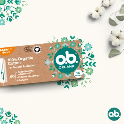 o.b. Organic Super Tampon pro ženy Set