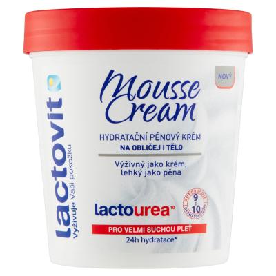 Lactovit LactoUrea Regenerating Mousse Cream Tělový krém pro ženy 250 ml