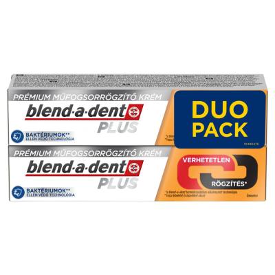 Blend-a-dent Plus Unbeatable Hold Premium Adhesive Cream Fixační krém Set