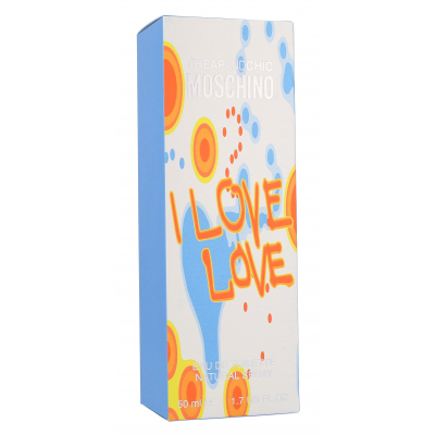 Moschino Cheap And Chic I Love Love Toaletní voda pro ženy 50 ml