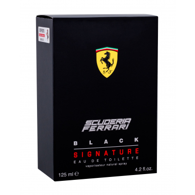 Ferrari Scuderia Ferrari Black Signature Toaletní voda pro muže 125 ml