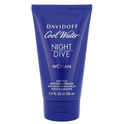 Davidoff Cool Water Night Dive Woman Sprchový gel pro ženy 150 ml