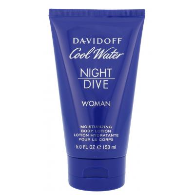 Davidoff Cool Water Night Dive Woman Tělové mléko pro ženy 150 ml