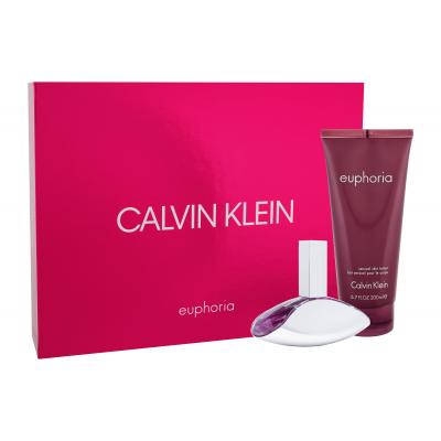 Calvin Klein Euphoria Dárková kazeta parfémovaná voda 50 ml + tělové mléko 200 ml