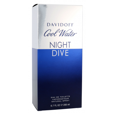 Davidoff Cool Water Night Dive Toaletní voda pro muže 200 ml