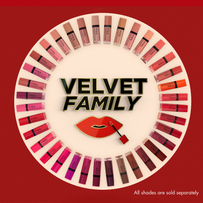 BOURJOIS Paris Rouge Edition Velvet Rtěnka pro ženy 7,7 ml Odstín 19 Jolie-De-Vin