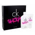 Calvin Klein CK One Shock For Her Dárková kazeta toaletní voda 200 ml + sprchový gel 100 ml