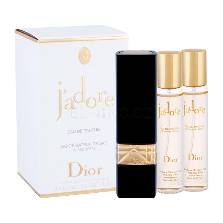 Christian Dior J&#039;adore Parfémovaná voda pro ženy Plnitelný 3x20 ml