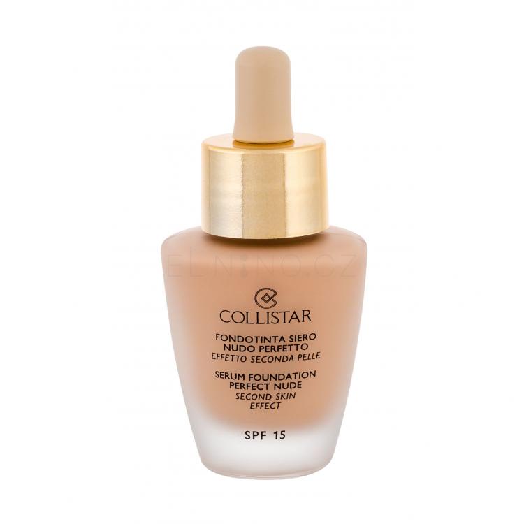 Collistar Serum Foundation Perfect Nude SPF15 Make-up pro ženy 30 ml Odstín 1 Ivory
