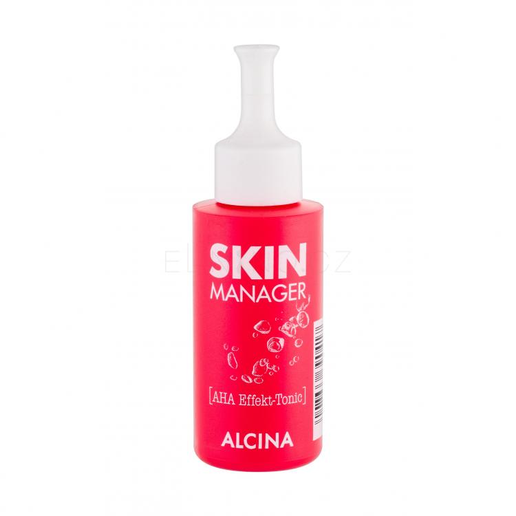 ALCINA Skin Manager AHA Effekt Tonic Čisticí voda pro ženy 50 ml