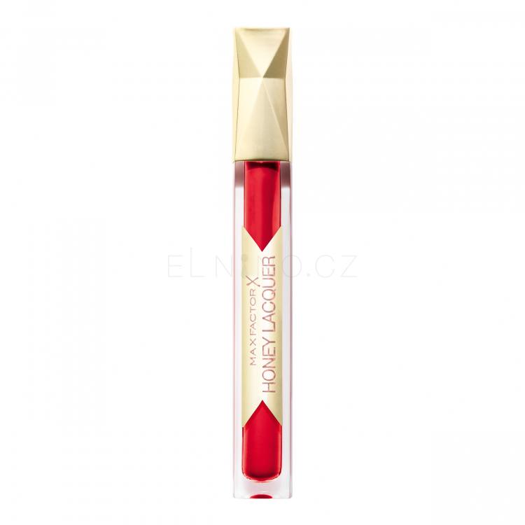 Max Factor Honey Lacquer Lesk na rty pro ženy 3,8 ml Odstín Floral Ruby