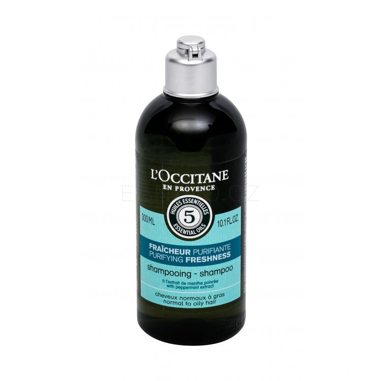 L&#039;Occitane Aromachology Purifying Freshness Šampon pro ženy 300 ml