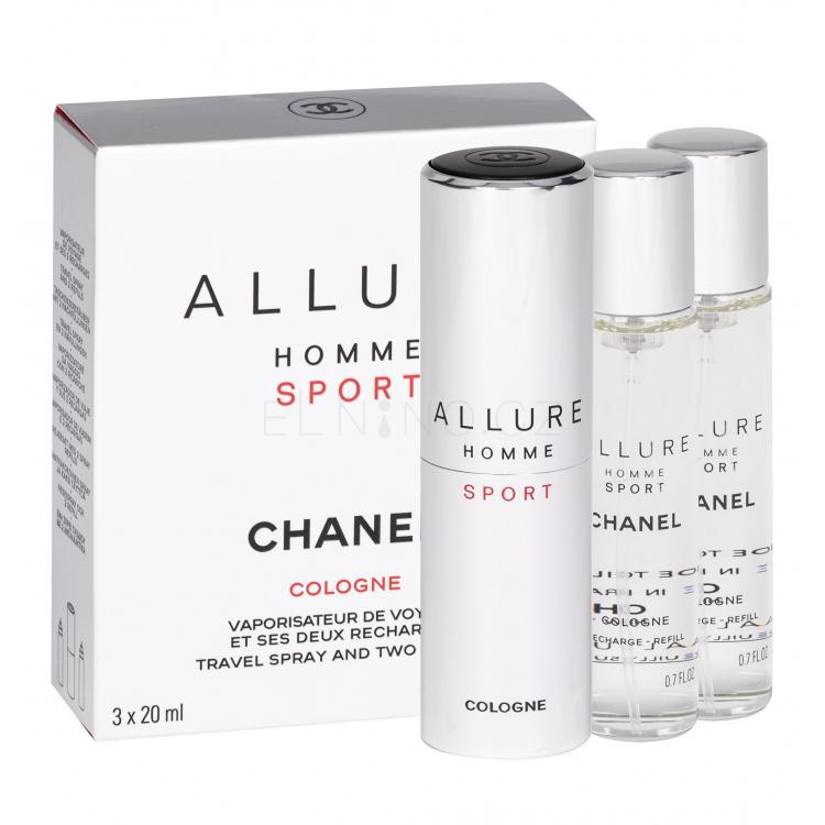 Chanel Allure Homme Sport Cologne Kolínská voda pro muže Twist and Spray 3x20 ml