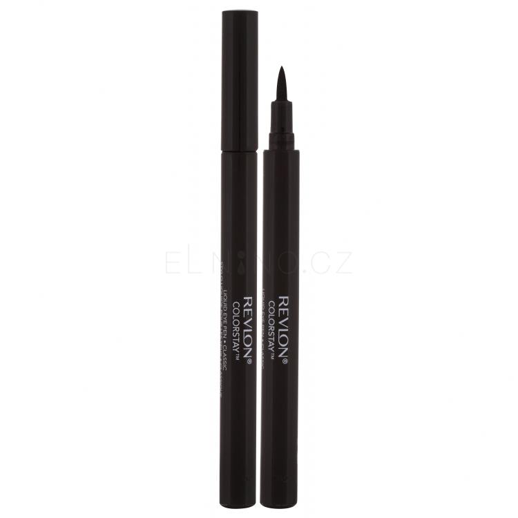 Revlon Colorstay Liquid Eye Pen Oční linka pro ženy 1,6 g Odstín 01 Blackest Black tester