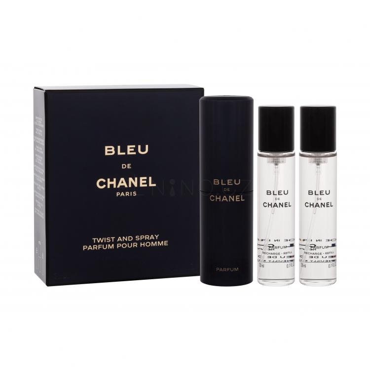 Chanel Bleu de Chanel Parfém pro muže Twist and Spray 3x20 ml