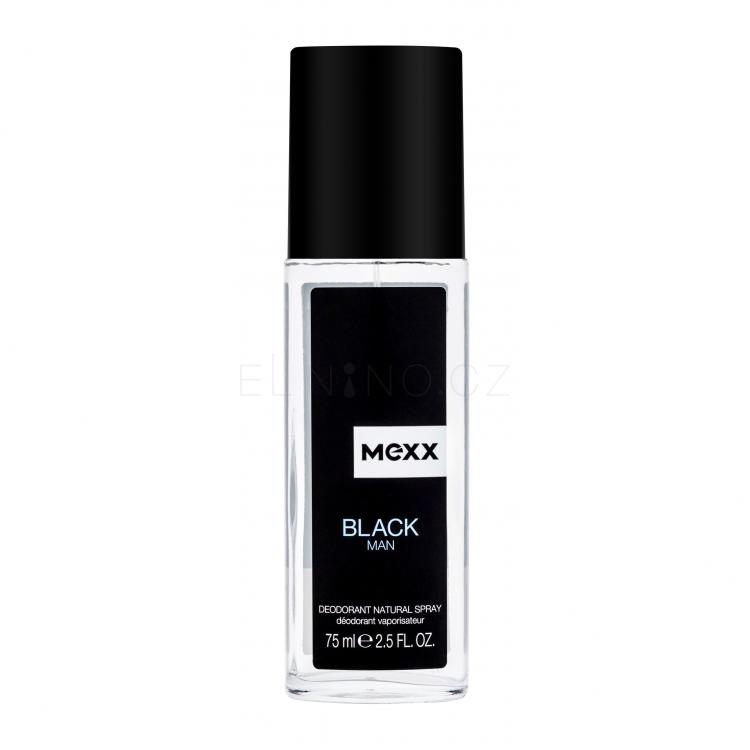 Mexx Black Deodorant pro muže 75 ml