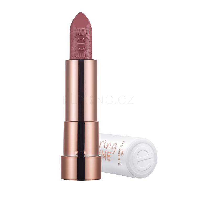 Essence Caring Shine Vegan Collagen Lipstick Rtěnka pro ženy 3,5 g Odstín 204 My Way