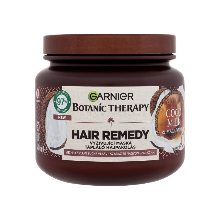 Garnier Botanic Therapy Cocoa Milk &amp; Macadamia Hair Remedy Maska na vlasy pro ženy 340 ml