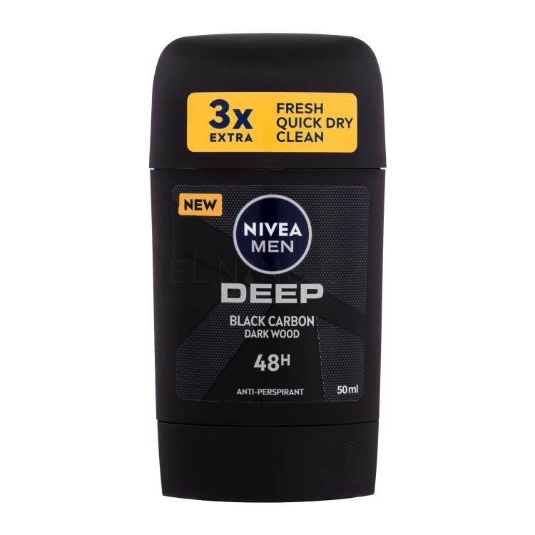 Nivea Men Deep Black Carbon 48H Antiperspirant pro muže 50 ml