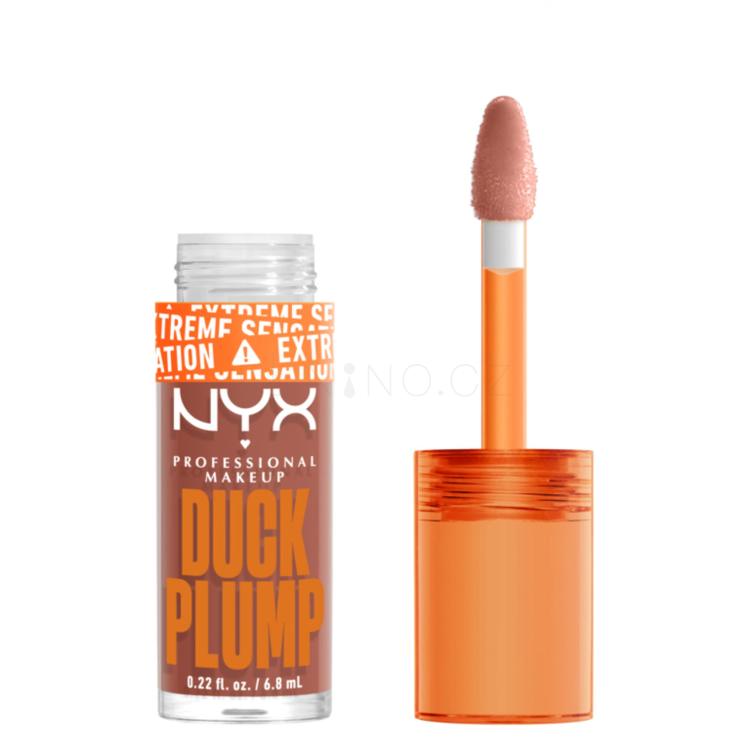 NYX Professional Makeup Duck Plump Lesk na rty pro ženy 6,8 ml Odstín 04 Apri Caught