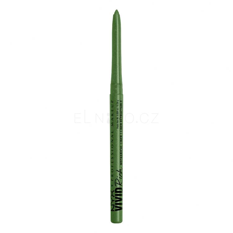 NYX Professional Makeup Vivid Rich Mechanical Liner Tužka na oči pro ženy 0,28 g Odstín 09 Its Giving Jade