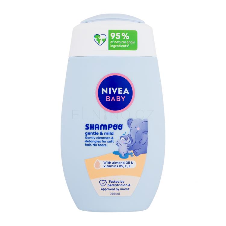 Nivea Baby Gentle &amp; Mild Shampoo Šampon pro děti 200 ml