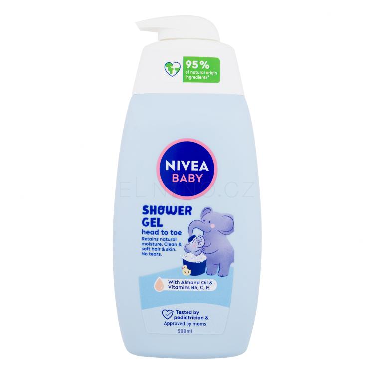 Nivea Baby Head To Toe Shower Gel Sprchový gel pro děti 500 ml