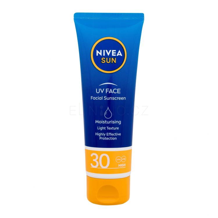 Nivea Sun UV Face SPF30 Opalovací přípravek na obličej pro ženy 50 ml