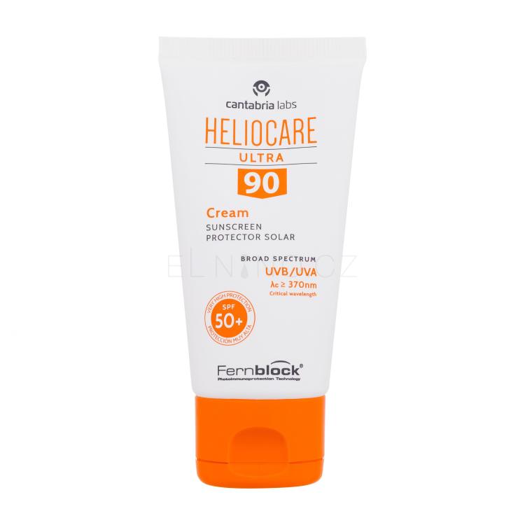 Heliocare Ultra 90 Cream SPF50+ Opalovací přípravek na obličej 50 ml