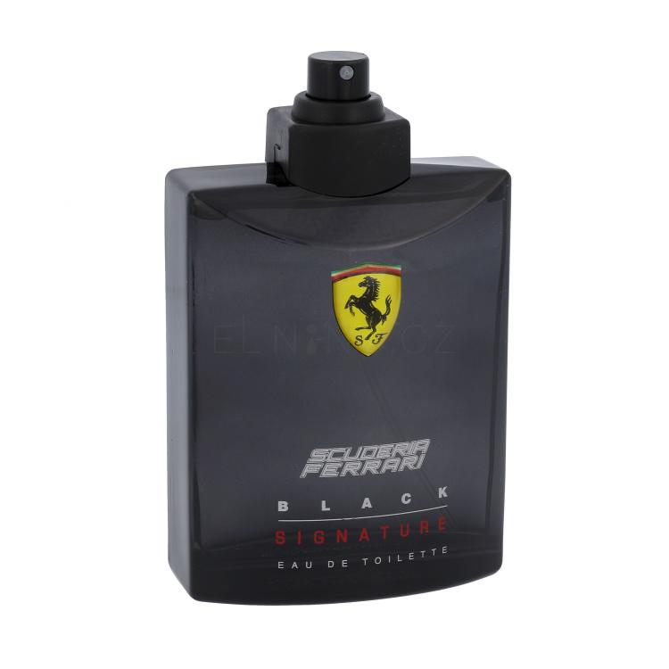 Ferrari Scuderia Ferrari Black Signature Toaletní voda pro muže 125 ml tester