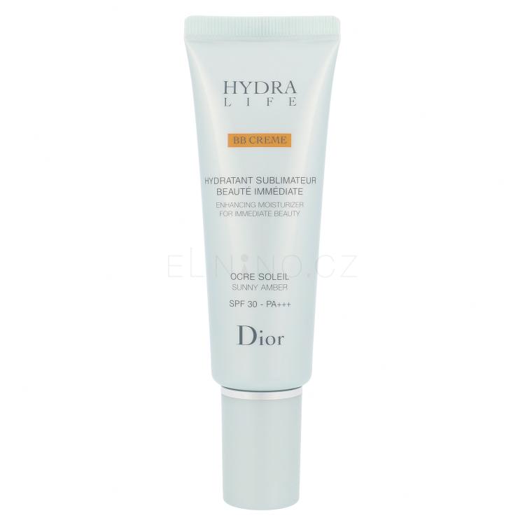 Christian Dior Hydra Life Enhancing Moisturizer SPF30 BB krém pro ženy 50 ml Odstín 03 Sunny Amber